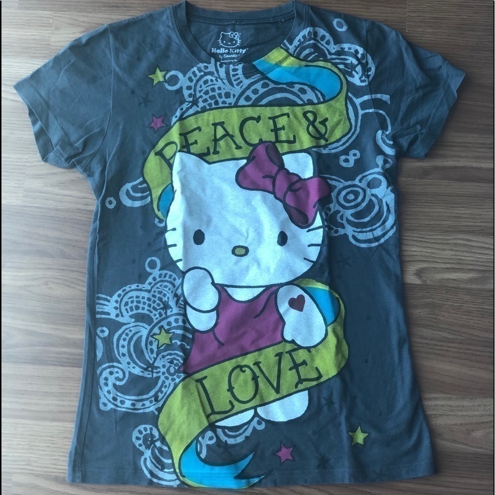 Sanrio Hello Kitty Grey Shirt